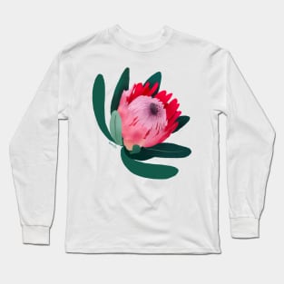 Protea Flower Long Sleeve T-Shirt